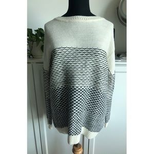SOLD OFF APP • Ombré Effect Thread Detail Knit Jumper